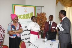 Mgr BARRIGAH-Mme IGE OLATOKOUMBO-M.WIYA EVALO