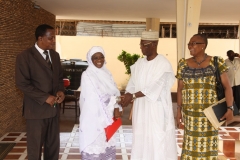 AUDIENCE AVEC LE Gal Seyi MEMENE 22-05-2015