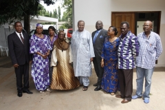 AUDIENCE AVEC M. GILCHRIST OLYMPIO 18-06-2015