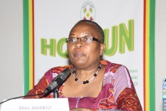 Mme CLAUDINE KPONDZO AHIANYO, 2_me RAPPORTEUR HCRRUN 2