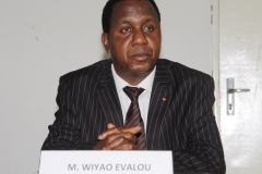 WIYAO EVALO 1er RAPPORTEUR DU HCRRUN 2