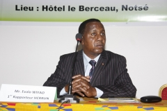 WIYAO EVALO 1er RAPPORTEUR DU HCRRUN